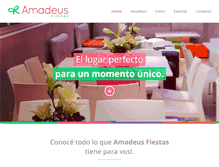 Tablet Screenshot of amadeusfiestas.com.ar